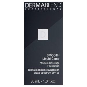 Dermablend Smooth Liquid Foundation with SPF 25, 25N Natural, 1 Fl. Oz.