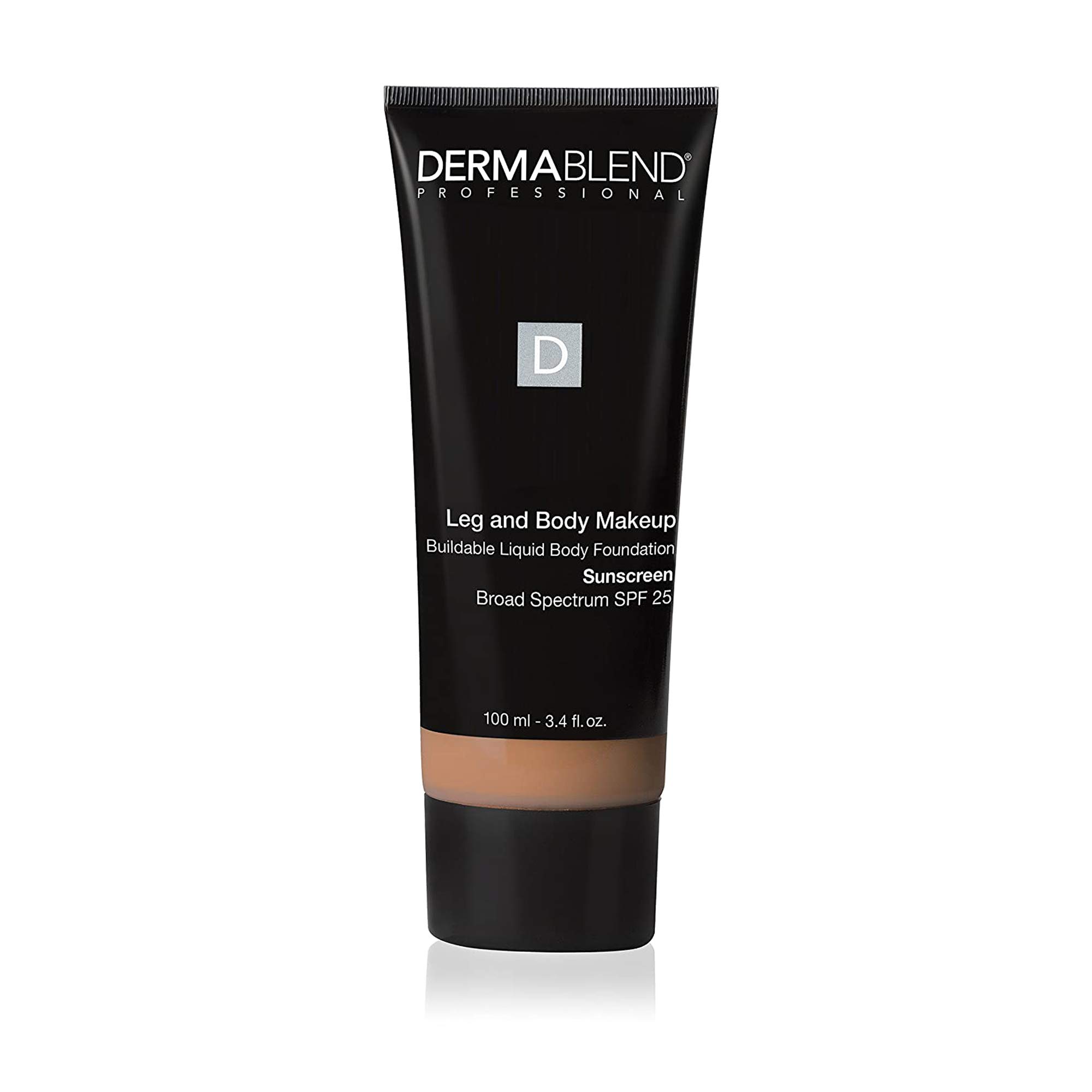 Dermablend Leg and Body Makeup Foundation with SPF 25, 40N Medium Natural, 3.4 Fl. Oz.