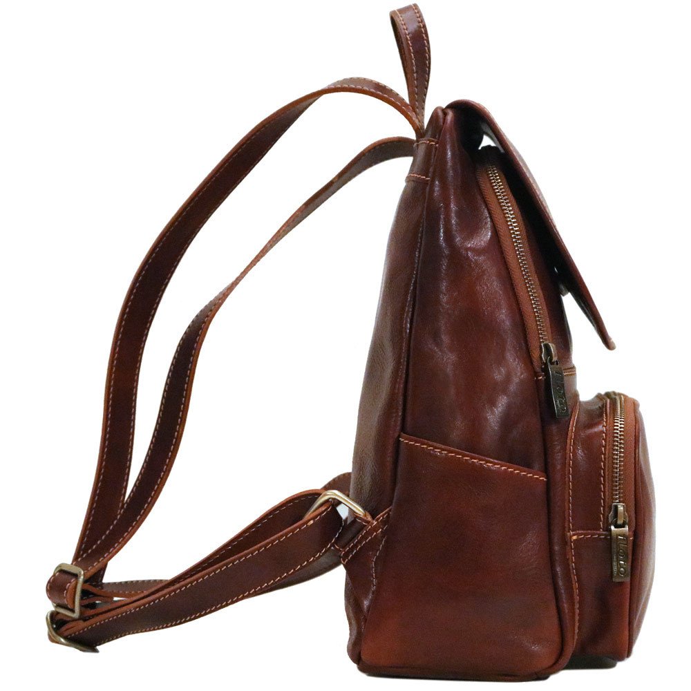 Floto Livorno Full Grain Leather Backpack Knapsack