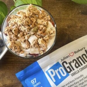 Julian Bakery® ProGranola® Cereal | Vanilla Cinnamon | 12g Protein | Paleo | 2 Net Carbs | Gluten-Free | Grain-Free | 15 Servings