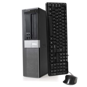 Dell Optiplex 980 Desktop PC with 20 Inch Monitor - Intel Core i5-650 3.2GHz 8GB 250GB DVD Windows 10 Professional (Renewed)