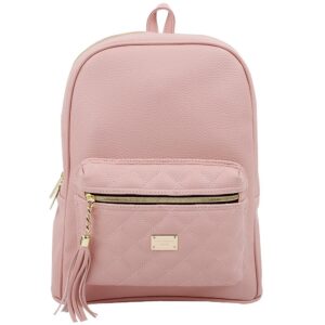 copi women's simple design modern cute fashion small casual backpacks pink, not big bag