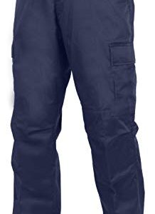 Rothco Relaxed Fit Zipper Fly BDU Pants, Navy Blue, S