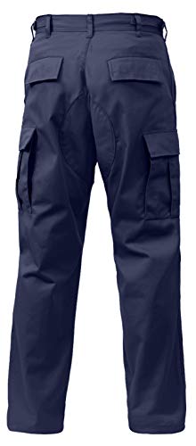 Rothco Relaxed Fit Zipper Fly BDU Pants, Navy Blue, 3XL