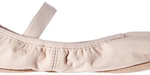 Bloch Women's Dance Belle Full-Sole Leather Ballet Shoe/Slipper, Theatrical Pink, 4 C US