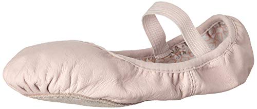 Bloch Women's Dance Belle Full-Sole Leather Ballet Shoe/Slipper, Theatrical Pink, 4 C US