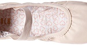 Bloch Women's Dance Belle Full-Sole Leather Ballet Shoe/Slipper, Theatrical Pink, 4 C US