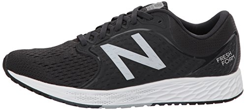 New Balance Women's Fresh Foam Zante V4 Running Shoe, Black/Phantom/Silver Metallic, 9 M US