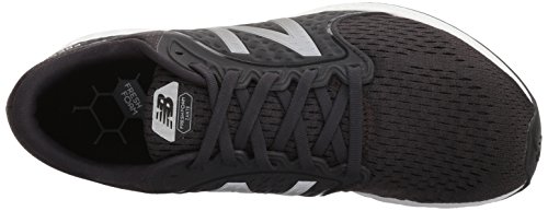 New Balance Women's Fresh Foam Zante V4 Running Shoe, Black/Phantom/Silver Metallic, 9 M US