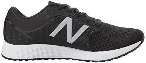 New Balance Women's Fresh Foam Zante V4 Running Shoe, Black/Phantom/Silver Metallic, 9 M US