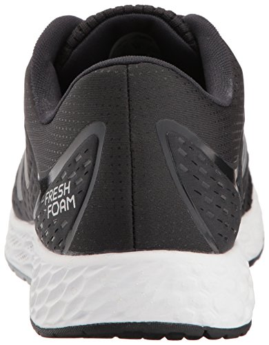 New Balance Women's Fresh Foam Zante V4 Running Shoe, Black/Phantom/Silver Metallic, 9 M US