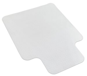 mount-it! clear chair mat for carpet