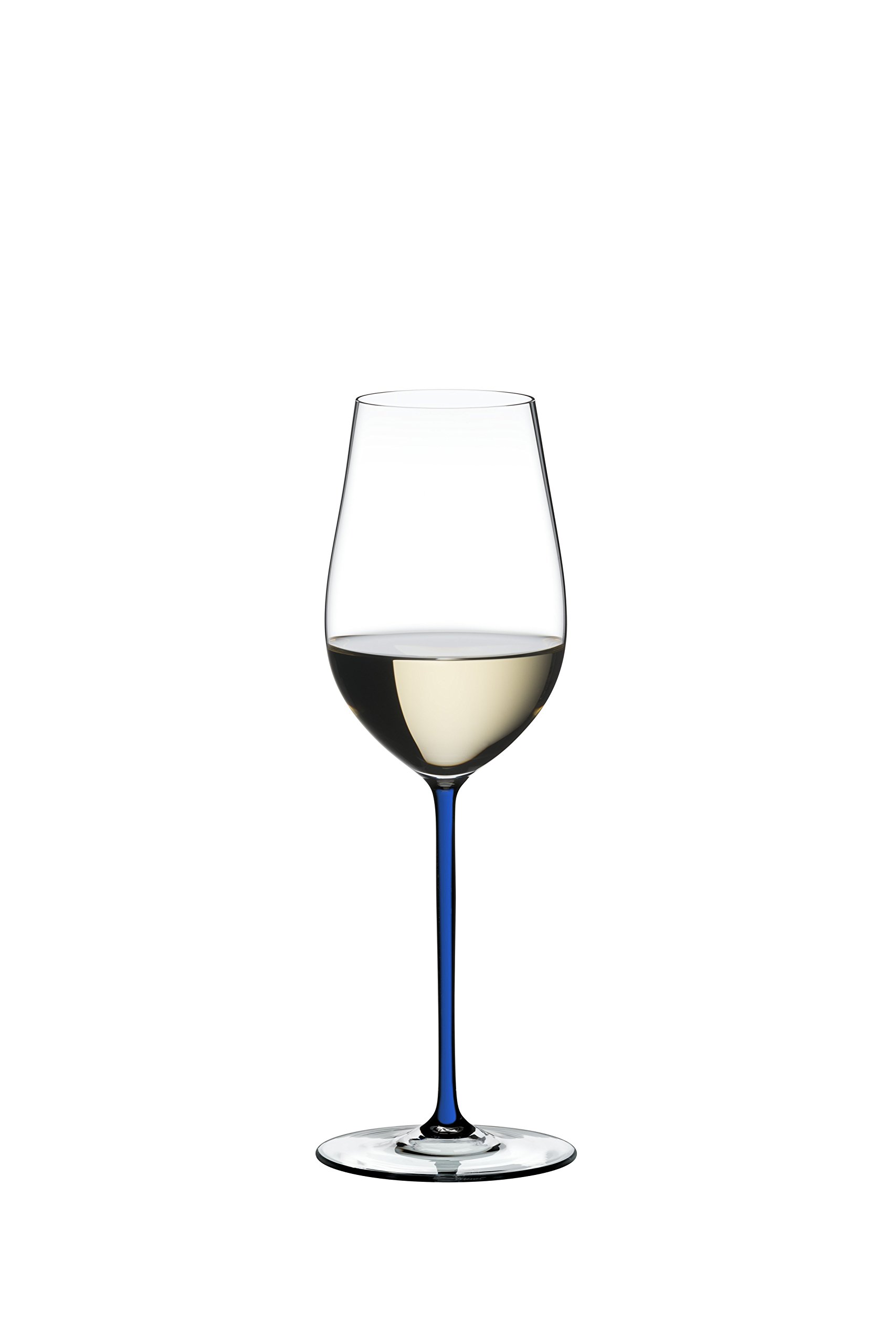 Riedel Fatto A Mano Riesling/Zinfandel Wine Glass, Blue