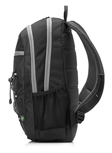 HP 15-inch Laptop Sport Backpack (Black/Green)