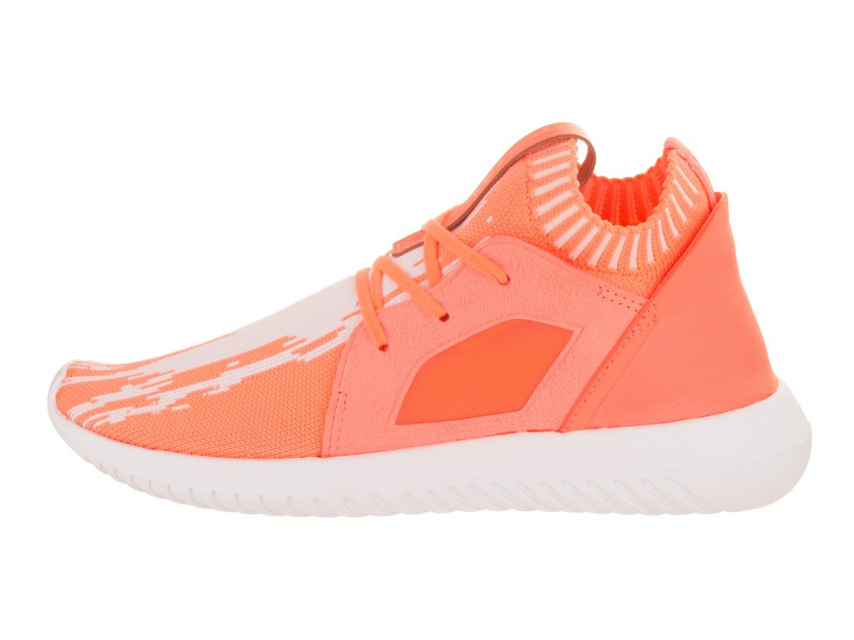 adidas Women Tubular Defiant Primeknit W Orange Sun Glow Footwear White Size 7.5 US