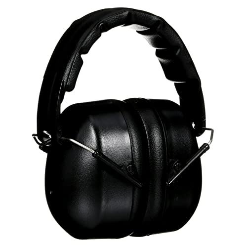 3M Folding Earmuff, Black, NRR 25dB, 1 Count (Pack of 1)