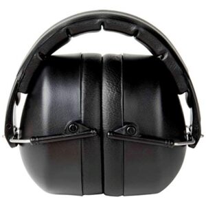 3M Folding Earmuff, Black, NRR 25dB, 1 Count (Pack of 1)