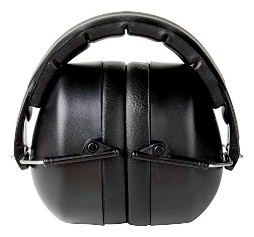 3M Folding Earmuff, Black, NRR 25dB, 1 Count (Pack of 1)