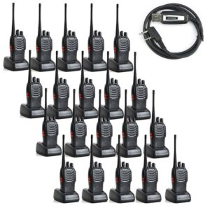 baofeng bf-888s two way radio with one program cable(pack of 20)