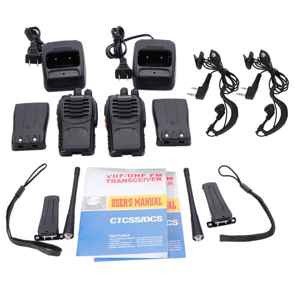 BaoFeng BF-888S Two Way Radio with One Program Cable(Pack of 20)