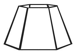Upgradelights 10 Inch Uno Down Bridge Mica Lamp Shade Replacement for Floor Lamps (6x10x7)