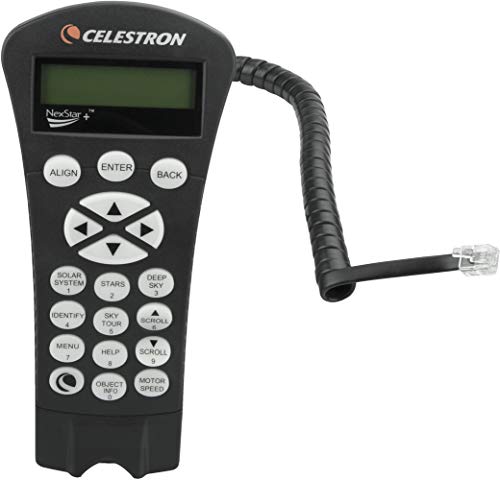 Celestron NexStar+ Hand Control USB with EQ, Black (93982)