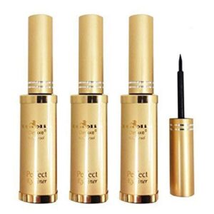 Italia Deluxe Perfect Liquid Eyeliner Waterproof 3pc Set