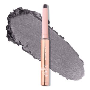 mally beauty evercolor eyeshadow stick - storm shimmer - waterproof and crease-proof formula - easy-to-apply buildable color - cream shadow stick