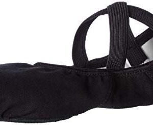 Capezio Womens Hanami Ballet Shoe (2037W) -BLACK -6.5M