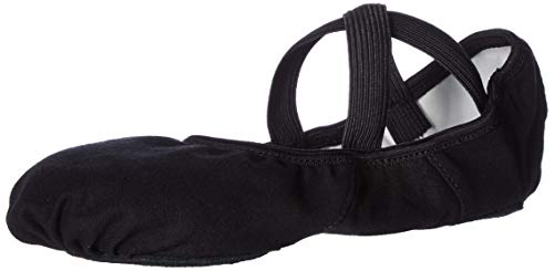 Capezio Womens Hanami Ballet Shoe (2037W) -BLACK -6.5M