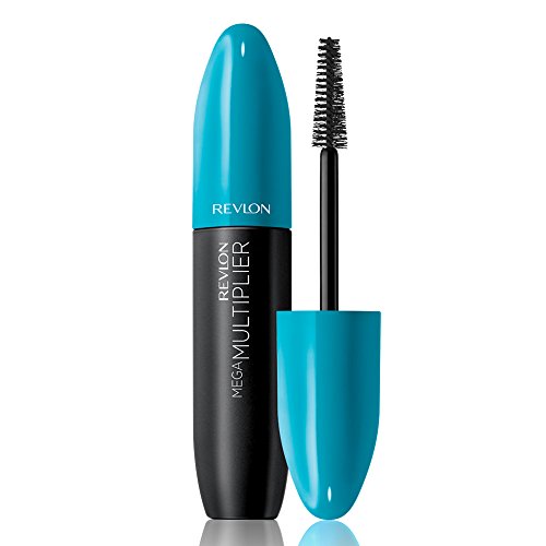 Revlon Mega Multiplier Mascara, Blackest Black, 0.28 Fluid Ounce