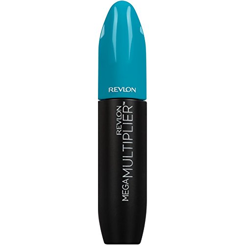 Revlon Mega Multiplier Mascara, Blackest Black, 0.28 Fluid Ounce