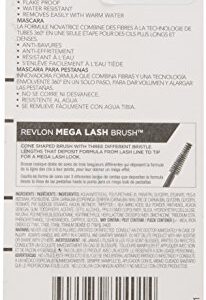 Revlon Mega Multiplier Mascara, Blackest Black, 0.28 Fluid Ounce