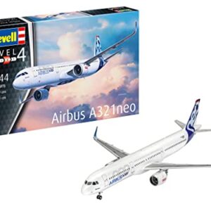 Revell RV04952 1:144-Airbus A321 Neo Plastic Model kit, Multi-Color