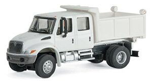 walthers mow white crew cab dump truck