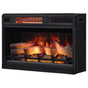 ChimneyFree Walker Cherry Electric Fireplace Entertainment Center - 25MM5326-C245