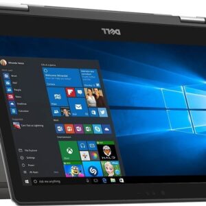 Dell 2017 Inspiron 7000 13.3" 2-in-1 Full HD Touchscreen Convertible Laptop, 7th Intel Core i5-7200u, 8GB DDR4 RAM, 256GB SSD, Backlit Keyboard, Bluetooth, HDMI, 802.11AC, Windows 10-Silver