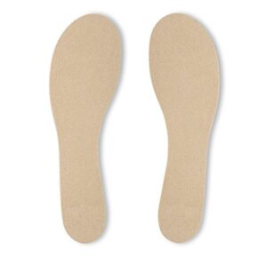 summer soles softness of suede stay-dry women's full length insoles - microfiber suede absorbs sweat to keep feet fresh - adhesive shoe liners