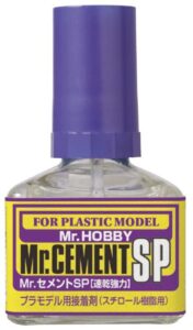 mr. hobby mr. sement sp 40ml quick drying powerful for plastic model