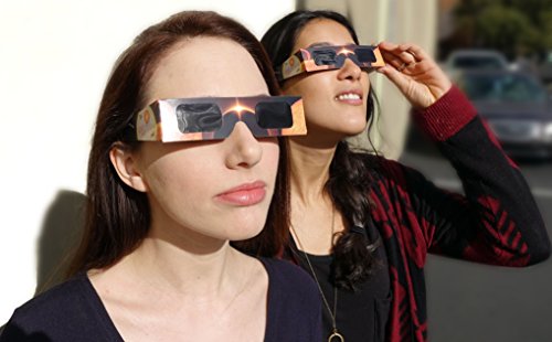 100-Pack Premium ISO and CE Certified Lunt Solar Eclipse Glasses