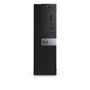 Dell K3T2W OptiPlex 5050 Small Form Factor Desktop, Intel Core i7-7700, 8GB RAM, 256GB SSD, Black