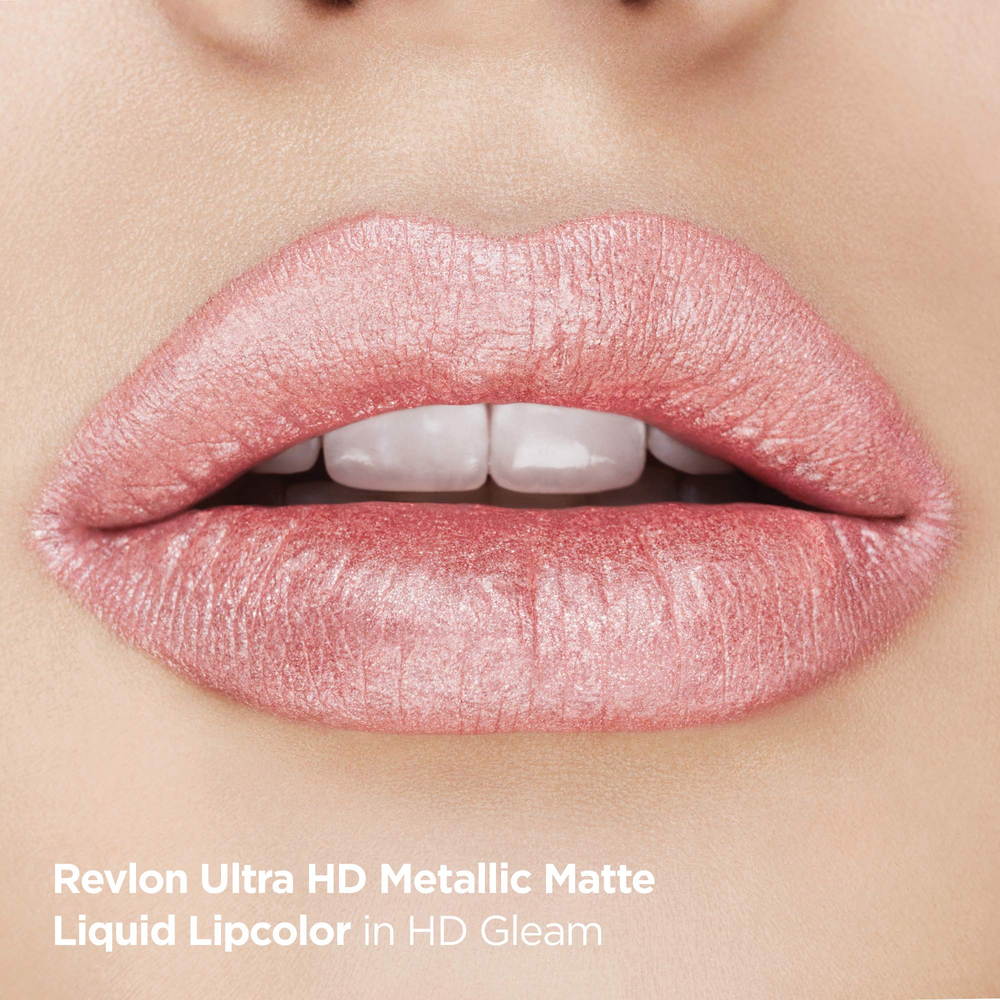 Revlon Ultra HD Metallic Matte Liquid Lipcolor, Liquid Lipstick, Dazzle