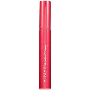 Almay Mega Volume Mascara, Blackest Black, Ophthalmologist Tested, -Fragrance Free, Hypoallergenic, 0.34 oz