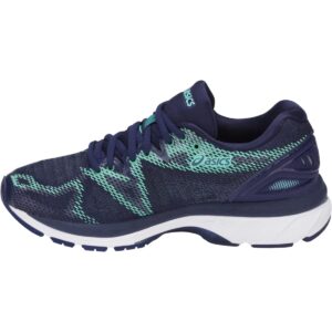 asics women's mens fitness/cross-training athletic shoe, indigo blue/indigo blue/opal green, 8 medium us