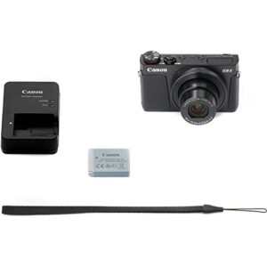 Canon Powershot G9 X Mark II Point & Shoot Digital Camera Bundle w/Tripod Hand Grip, 64GB SD Memory, Case and More (Black)