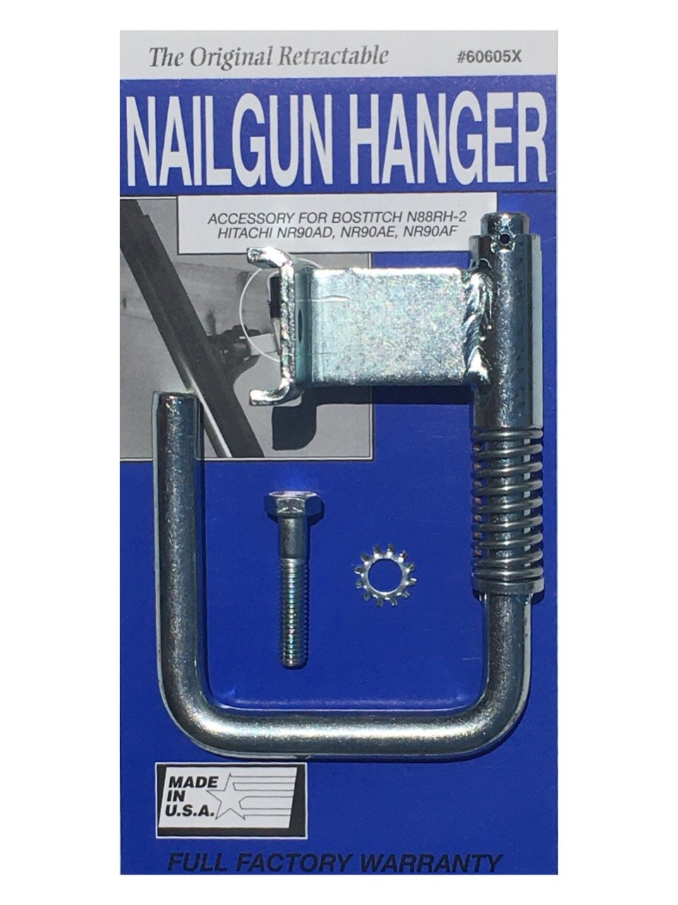 Toolhangers Unlimited Original Nail Gun Hanger (Blue #60605x)