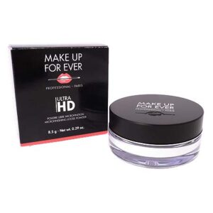 make up for ever ultra hd microfinishing loose powder full size translucent 0.29 uncji