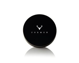 formen shine removal for men: translucent powder to banish oil and shine 12.75 g - includes free sample of under eye hydrogel patches