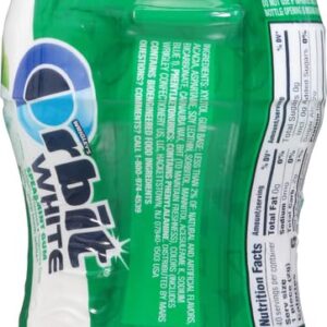 ORBIT WHITE Spearmint Sugarfree Gum, 40 Piece Bottle