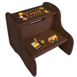 personalized espresso step stool (construction)